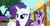 Size: 1152x607 | Tagged: safe, screencap, rarity, twilight sparkle, alicorn, pony, g4, my little pony: friendship is magic, rarity takes manehattan, female, give her the dick, mare, meme, twilight sparkle (alicorn), youtube caption