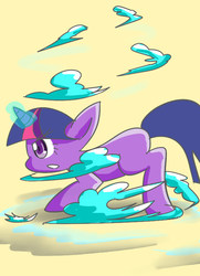 Size: 580x800 | Tagged: safe, artist:joycall6, twilight sparkle, g4, female, magic, solo