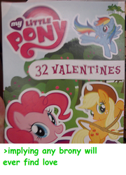 Size: 736x1024 | Tagged: safe, applejack, pinkie pie, g4, greentext, meme, text, valentine