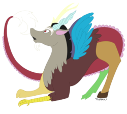 Size: 319x286 | Tagged: safe, discord, draconequus, g4, male, open mouth, simple background, solo, transparent background
