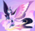 Size: 3500x3084 | Tagged: safe, artist:frogbians, twilight sparkle, alicorn, classical unicorn, pony, unicorn, g4, cloud, cloudy, cloven hooves, ethereal mane, female, flying, horn, large wings, leonine tail, long horn, majestic, mare, older, rainbow power, solo, starry eyes, twilight sparkle (alicorn), unshorn fetlocks, wingding eyes, wings