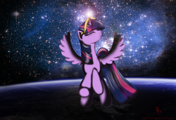 Size: 2083x1427 | Tagged: safe, artist:fearyzy, twilight sparkle, alicorn, pony, g4, female, mare, solo, twilight sparkle (alicorn)