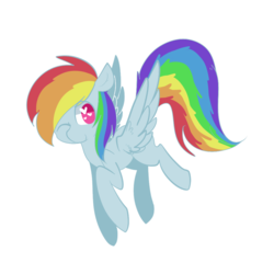 Size: 1000x1000 | Tagged: safe, artist:pegacornss, rainbow dash, g4, female, solo