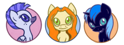 Size: 1437x530 | Tagged: safe, artist:prettykitty, oc, oc only, pegasus, pony, female, freckles, male, mare, solo, stallion