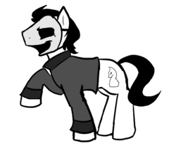 Size: 600x500 | Tagged: safe, artist:ressq, pony, ponified, slenderman, solo, swain, the collective, tribetwelve