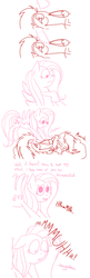 Size: 814x2527 | Tagged: safe, fluttershy, rainbow dash, ask sleepy dash, g4, ask, cloud, comic, sleeping, tumblr