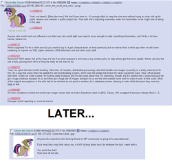 Size: 980x935 | Tagged: safe, clover the clever, g4, /mlp/, 4chan, 4chan screencap, drama, meta, op is trying to start shit, seems legit