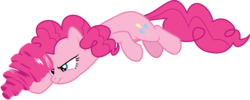 Size: 2040x813 | Tagged: safe, artist:jeatz-axl, pinkie pie, earth pony, pony, bats!, g4, digging, drill hair, drill mane, female, mare, simple background, solo, svg, transparent background, vector