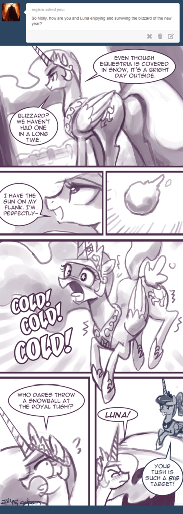 Safe Artist Johnjoseco Princess Celestia Princess Luna