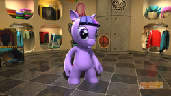 Size: 1024x576 | Tagged: safe, twilight sparkle, g4, 3d, female, modnation racers, solo