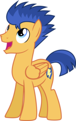 Size: 1578x2500 | Tagged: artist needed, source needed, safe, artist:anonymous, artist:chainchomp2 edits, edit, flash sentry, pegasus, pony, g4, cutie mark, happy, male, simple background, solo, stallion, transparent background, vector, wings