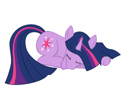 Size: 1632x1224 | Tagged: safe, artist:mrhugodrax, twilight sparkle, g4, female, sleeping, solo