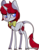 Size: 500x636 | Tagged: safe, artist:magical-horse, oc, oc only, oc:violet spinell, bow, simple background, solo, transparent background