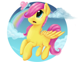 Size: 1137x910 | Tagged: safe, artist:nebula210, fluttershy, g4, female, filly, simple background, solo, transparent background