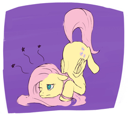 Size: 800x716 | Tagged: safe, fluttershy, pegasus, pony, g4, female, mare, solo, tripping