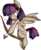 Size: 455x555 | Tagged: dead source, safe, artist:suzuii, oc, oc only, pegasus, pony, arrow, bow (weapon), bow and arrow, simple background, solo, transparent background