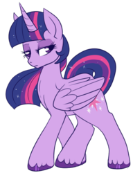 Size: 371x482 | Tagged: safe, artist:lulubell, twilight sparkle, alicorn, pony, g4, female, simple background, solo, transparent background, twilight sparkle (alicorn)