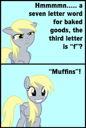 Size: 600x892 | Tagged: safe, derpy hooves, pegasus, pony, g4, delighted derpy meme, exploitable meme, female, mare, meme