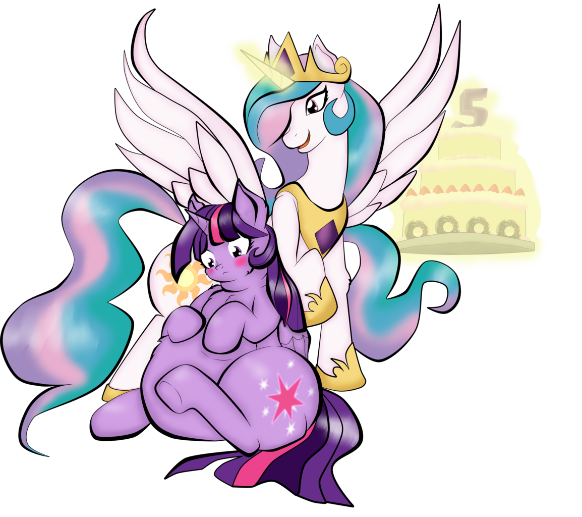Fat Princess Celestia