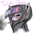 Size: 999x1004 | Tagged: safe, artist:artsygum, twilight sparkle, g4, alternate design, cigarette, clothes, hoodie, piercing, smoking