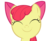 Size: 7000x5673 | Tagged: safe, artist:tardifice, apple bloom, g4, absurd resolution, adorabloom, cute, female, simple background, solo, transparent background, vector