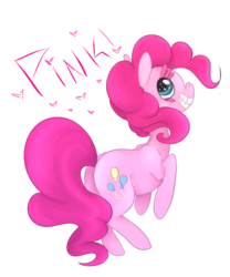 Size: 796x956 | Tagged: safe, artist:apisi, pinkie pie, g4, butt, cute, eyebrows, female, plot, solo