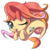 Size: 500x500 | Tagged: safe, artist:alidythera, oc, oc only, oc:treasure cay, merpony, solo