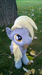 Size: 918x1632 | Tagged: safe, artist:zombies8myplushle, artist:zombies8mywaffle, derpy hooves, pegasus, pony, g4, commission, female, irl, mare, photo, plushie