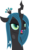 Size: 552x951 | Tagged: safe, artist:pinkrose2001, queen chrysalis, changeling, changeling queen, g4, female, portrait, solo