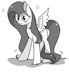 Size: 499x521 | Tagged: safe, artist:aureai, fluttershy, g4, scared