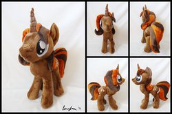 Size: 1095x730 | Tagged: safe, artist:lumenglace, oc, oc only, oc:cinnamon fritter, irl, photo, plushie