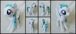 Size: 1338x597 | Tagged: safe, artist:lumenglace, oc, oc only, oc:flurry frostworks, irl, photo, plushie