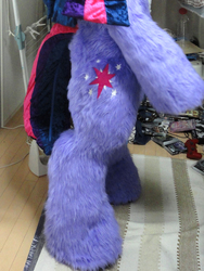 Size: 750x1000 | Tagged: safe, artist:tashiroyu, twilight sparkle, g4, fursuit, irl, photo, pixiv, solo