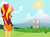 Size: 3000x2234 | Tagged: safe, artist:katequantum, sunset shimmer, human, equestria girls, g4, female, gravestone, high res, metaphor, reformation, solo