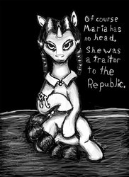 Size: 931x1280 | Tagged: safe, artist:wynnefox, ponified, the addams family, wednesday addams