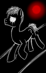 Size: 614x970 | Tagged: safe, artist:africa7654, afraid of monsters, ponified