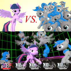 Size: 1280x1296 | Tagged: safe, artist:pika-robo, twilight sparkle, oc, alicorn, pony, g4, 3d, alicorn oc, gmod, super smash bros., template pony, twilight sparkle (alicorn)