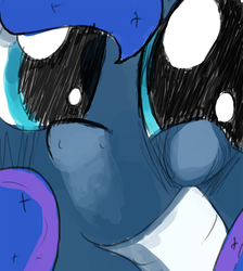 Size: 1280x1430 | Tagged: safe, artist:darkflame75, princess luna, lunadoodle, g4, close-up, female, solo