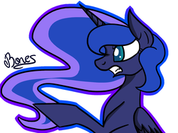 Size: 1280x960 | Tagged: safe, artist:nothin-but-my-bones, princess luna, lunadoodle, g4, female, solo