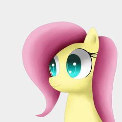 Size: 1100x1100 | Tagged: safe, artist:king-sombrero, fluttershy, g4, female, solo