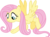 Size: 8124x6000 | Tagged: safe, artist:skie-vinyl, fluttershy, pegasus, pony, g4, .svg available, absurd resolution, female, mare, simple background, solo, transparent background, vector