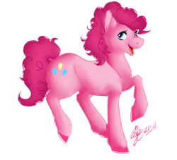 Size: 1100x1000 | Tagged: safe, artist:socialbutter, pinkie pie, g4, female, solo