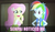 Size: 500x290 | Tagged: safe, fluttershy, rainbow dash, equestria girls, g4, my little pony equestria girls: rainbow rocks, image macro, meme, pink text, senpai