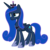 Size: 894x894 | Tagged: safe, artist:blah23z, princess cadance, princess luna, alicorn, pony, g4, female, mare, palette swap, recolor, simple background, solo, transparent background