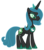 Size: 837x955 | Tagged: safe, artist:blah23z, princess luna, queen chrysalis, g4, female, recolor, s1 luna, simple background, solo