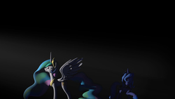 Size: 1920x1080 | Tagged: safe, artist:kit1212, princess celestia, princess luna, g4, 3d, source filmmaker, wallpaper