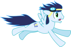 Size: 4000x2652 | Tagged: safe, artist:landmark520, soarin', pegasus, pony, g4, male, simple background, solo, transparent background, vector