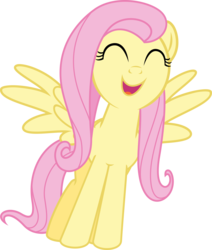 Size: 7000x8253 | Tagged: safe, artist:vulthuryol00, fluttershy, g4, absurd resolution, female, simple background, singing, solo, transparent background, vector