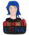 Size: 669x808 | Tagged: safe, artist:lirodon, princess luna, human, g4, athena, borderlands, borderlands the pre-sequel, cosplay, female, horn, horned humanization, humanized, portrait, solo