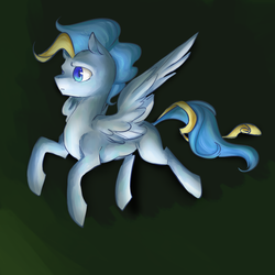 Size: 1000x1000 | Tagged: safe, artist:glacierclear, oc, oc only, oc:doppel, changeling, solo